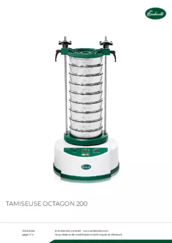 Fiche produit Octagon 200