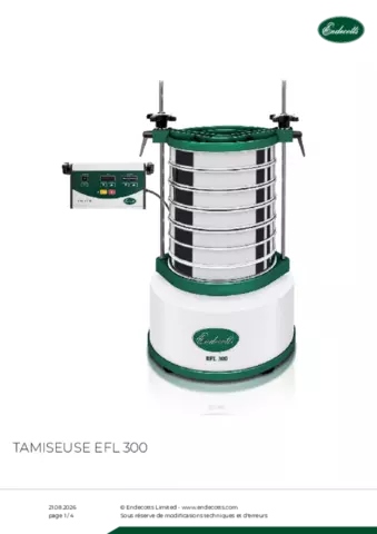 Fiche produit EFL 300