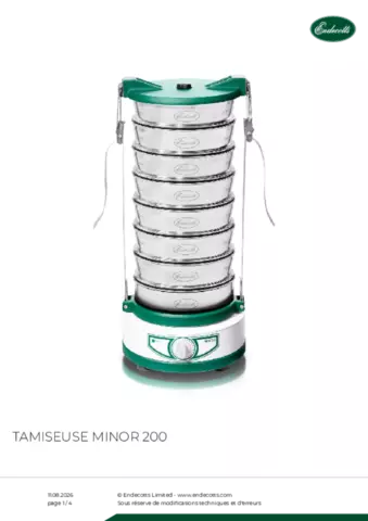 Fiche produit Minor 200