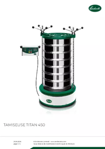 Fiche produit Titan 450